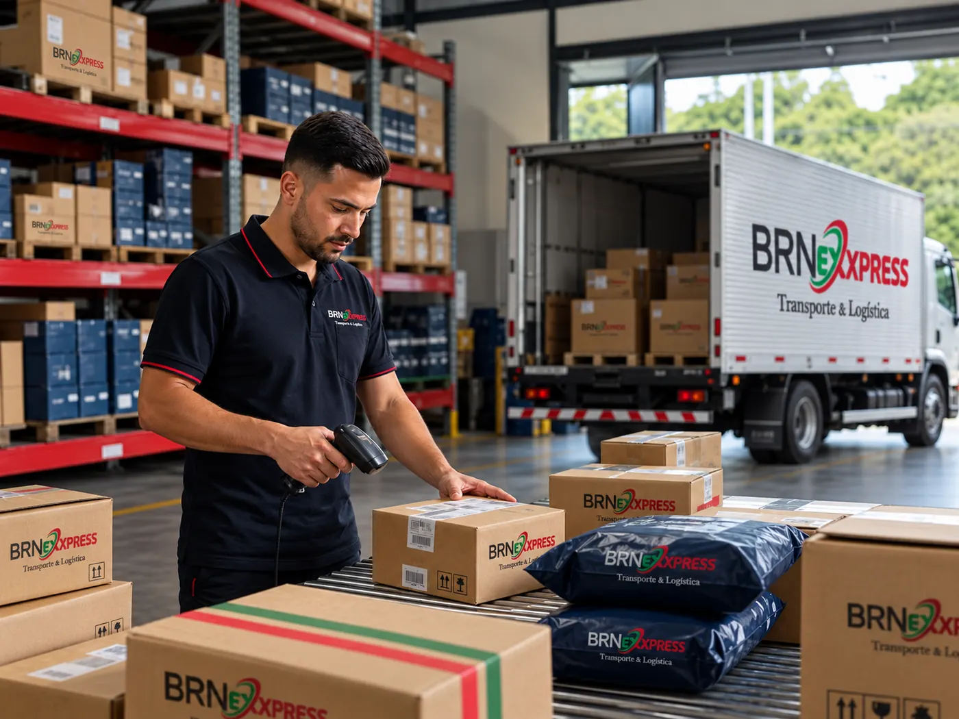 Cargas empresariais da BRN Express
